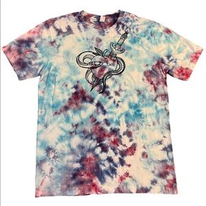 Beautiful Ice Dye Graphic T